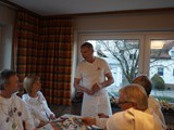 Schmutziger Donnerstag am 28.02.2019 - Närrisches Frühstück im Café unseres Ehrenmützenträgers Olaf Rechter und seiner Frau