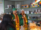 Schmutziger Donnerstag am 28.02.2019 - Umtrunk im Geschäft unseres Ehrenmützenträgers Andreas Reuschling und seiner Frau