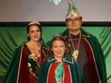 Proklamation am 23.11.2019 - Prinzessin Annalena I. und Prinz Dominik I. mit Kinderprinzessin Lea I.